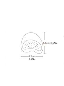1-5 Pairs Leather Forefoot Pads For High Heels, Soft Shock-Absorbing, Sweat-Absorbing And Anti-Slip, Suitable For Summer Sandals, Self-Adhesive Invisible Anti-Slip Forefoot Pads - Black - View 3