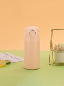 1pc Customized Stainless Steel Bouncing Cup, Sports Water Bottle With Flip Cap And Lock, Mini Bottle, Double Layer, Vacuum Insulated, Suitable For Outdoor Sports, Fitness, Camping, Driving, Running, And As A Personalized Gift For Family, Friends, Spouse, Him, Her, Boyfriend, Girlfriend, Mom, Dad, Anniversary, Valentine's Day, Mother's Day, Birthday, Father's Day, Graduation, Wedding, Decoration For Living Room, Bedroom, Tea Room, Home, Dining Room, Office, School - Multicolor - View 14