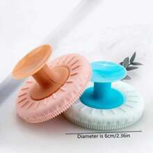 1 pieza Cepillo facial de silicona multifuncional con ventosa, desmontable para limpieza profunda y masaje