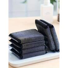 6/12pcs Metal Pot Scrubbers - Reusable Metal Sponge Scrub Pads, Soft Kitchen Cleaning Sponge For Dishwashing, Multi-Purpose Non-Electric Accessory With Multiple Components