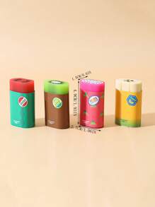 TOCHAIN Random 1pc Cream Fruit Design Erasers