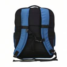 Swiss Tech Unisex Travel Backpack With Luggage Passthrough Sleeve, Blue - Blue - View 4