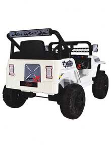Joykoo Camioneta Montable Electrica para Niños Control Remoto 12v - Blanco - Ver 7
