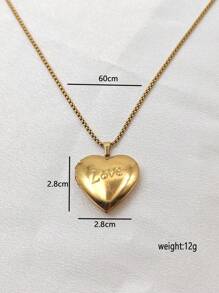 1 colar vintage de aço inoxidável de alta qualidade, multiestilos, joia minimalista de luxo, presente para mulheres