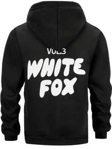 WHITEFOX Peripherals Support Clothes With The Same Men's And Women's Casual Zipper Sweatshirts, Fashion Hoodies, Tops, Cardigans, Jackets
