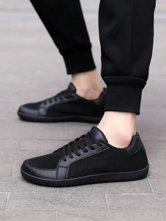 New Men Casual Breathable Barefoot Wide Toe Box Outdoor Rock Climbing Cycling Running Lightweight Sports Shoes Non-Slip Walking Sneakers