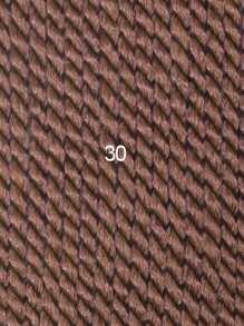 1 Piece Synthetic Crochet Braids Senegalese Twist Ombre Brown Grey Handmade Braiding Hair Extensions For Girls 22roots