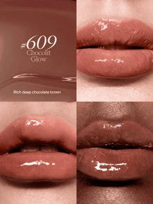 JOOCYEE DEWDROP GLAZE 唇油 保湿 高光泽 清凉感 - 609 Chocolit Glow - 查看 4