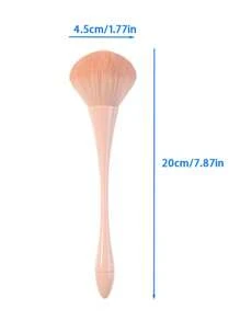 Nail Cleaning & Dusting Brush, Suitable For Manicure & Beauty, Long Handle Brush, Can Be Used For Blush Powder, Gel Nail Care, Etc. - Multicolor - View 8