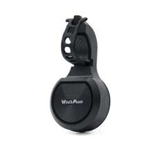 1pc Bicycle/Mountain Bike Riding USB Chargeable Loud Horn Bell Theft Alarm - Black - View 10