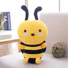 A Stuffed Bee Stuffed Animal Doll For Boys, Soft Stuffed Doll Decoration For Children's Room, Cute Stuffed Doll For Children, Suitable For Birthday Parties, Easter Christmas, Halloween, Thanksgiving, Interesting Home Sofa Decoration (Because The Fabric Is Produced In Batch, There Will Be Some Faint Color Difference, The Real Object Is Close To The Publicity Picture)
