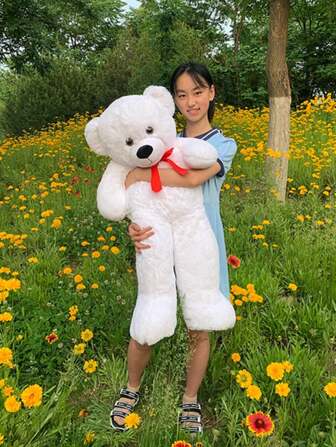 Lee's Brothers 超大尺寸毛绒泰迪熊，青少年节日礼物