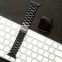 1 pieza compatible con las pulseras del Apple Watch de 49mm, 45mm, 46mm, 44mm, 42mm, 41mm, 40mm, 38mm, pulsera de metal compatible con Apple Watch Ultra Series 10 9 8 7 6 5 4 3 2 1 SE, 42mm, 44mm, 45mm, 46mm, 49mm