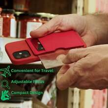 3pcs Portable Fresnel Lens Credit Card Magnifier Set - 3X Pocket Magnifying Glass, Suitable For Wallet, Jewelry And Reading Aid - Multicolor - View 6