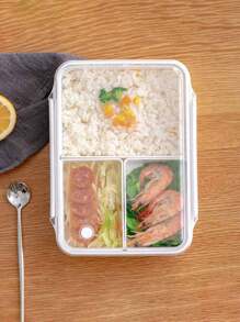 Portable Bento Box Microwavable Lunch Box Divided Fruit Box Students Divided Fruit Box Crisper Box Lunch Box - J-001 - View 2