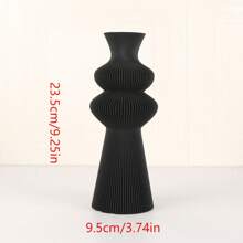 1 Modern Minimalist Plastic Vase, Suitable For Living Room, Study, Office Or Showroom - Creative Vase, Perfect For Flower Arrangement, Adding A Touch Of Elegance To Any Space Gifts Birthday Graduation Home Decor Back To School Room Decor School Supplies Flower Vase Glass Vase