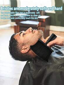 1pc Neck Duster Brush - Soft Bristle Cleaning Brush For Grooming Neck And Ears, Desktop Duster - Multicolor - View 1