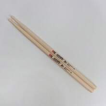 [专业鼓棒] 1 对 - 枫木鼓棒，5A/7A/5B 3 种型号 | 坚固耐用，可承受强烈打击 | 增强抓地力，声音精准 | 适合初学者到专业人士 | 兼容原声鼓和电子鼓 - 原木色 - 查看 7