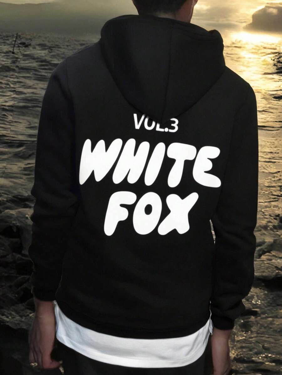 WHITEFOX Peripherals Support Clothes With The Same Men's And Women's Casual Zipper Sweatshirts, Fashion Hoodies, Tops, Cardigans, Jackets