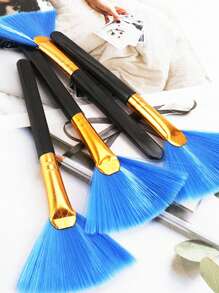 4 件装多用途扇形除尘键盘刷，扇形软键盘刷，电脑键盘剃须刀相机除尘工具，镜头手机剃须刀清洁除尘刷，数码产品清洁刷，清洁用品，清洁工具，方便，适合家庭必备小工具，返校用品 - 彩色 - 查看 5