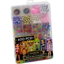 Rainbow High Coffret de fabrication de bracelets Rainbow High comprenant 600 pièces assorties dans différents compartiments - Coffret facile à utiliser qui développe la créativité et la coordination ⚫ Livraison GRATUITE ✅ Livraison 24/48h en Espagne (péninsule)