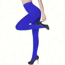 1 para jednolitych kolorów rajstop, dopasowane rajstopy wielofunkcyjne