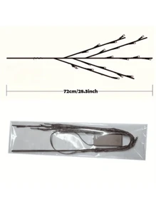 1 件 1.85 米/6 英尺 96 LED 藤条灯，USB 供电人造植物藤蔓灯，可弯曲，8 种照明模式，适用于家居装饰/房间装饰/墙壁装饰/露台/节日派对/游戏室/办公室 - 彩色 - 查看 15