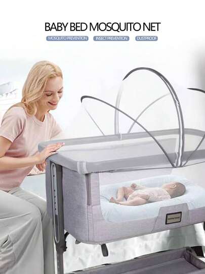 Zanzariera pieghevole e completamente coperta per bambini, senza installazione richiesta