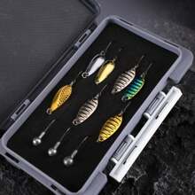 Fishing Baits Lures Storage Box Waterproof Leak-Proof Tackle Box For Fishing Bait Accessories Storage Boxes - Blue - View 4
