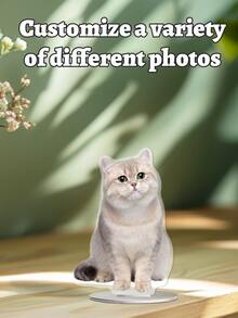 定制创意宠物立体相框车载客厅卧室厨房送朋友家人领导同事精美纪念礼品蛋糕摆件也好看