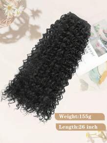 nimoki 6 piezas de extensiones de cabello con clip, extensiones de cabello sintético rizado de 26 pulgadas, piezas de cabello largo, suave y grueso para mujeres - Multicolor - Ver 7