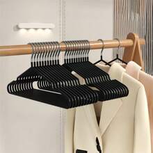 5/20 件多功能坚固防滑重型衣架，耐用的衣物存储和整理，适用于卧室、衣柜、家庭，适用于卧室、浴室、家庭、多功能衣柜和壁橱整理器 - 彩色 - 查看 3