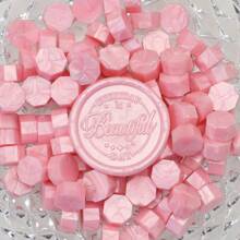 100 件/袋红色系列蜡封珠，八角形，用于信封密封、婚礼请柬、礼品包装 - 彩色 - 查看 10