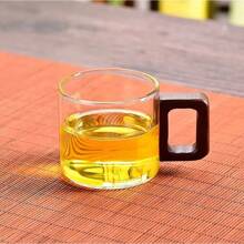 Taza deé de cristal resistente al calor con de nogal, juego de tazas de Espresso de 120ml, taza de café molida, vasos, utensilios para haceré, 1 Uds. 31SV - Gris - Ver 8