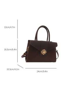Fashionable Minimalist Elegant Handbag With Clover Lock, Suitable For Office, Parties, Daily Work And Commute, Great Gift