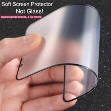 5 pezzi Pellicola protettiva per schermo in ceramica morbida e opaca compatibile con 16, 15, 14, 13, 12, 11 Pro, XS Max, Mini, XR, X, antiurto, non in vetro, regalo perfetto per compleanni, famiglia e amici, accessori per telefono