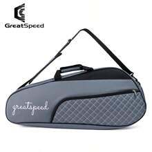 GreatSpeed 2025 New GREATSPEED Tennis Bag Badminton Raquet Sports Bag One Shoulder Pack Men Women Racket Bags Capacity 3 Rackets Backpack Tennis Bag Padel Bag