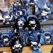 Sanrio Colección de Halloween de Sanrio Kuromi y Cinnamoroll - Figuras de PVC hechas a mano, tema de brujería, ideal para Halloween, cumpleaños, Navidad - Decoración de colección para mesa y coche para fans