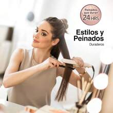 Plancha Alaciadora Remington Pro Therma-Luxe Peinados de Larga Duración, S9100 - 1 - Ver 7