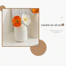 1 件简约天然花瓶装饰，客厅桌面干花装饰，家居装饰，摄影道具，现代简约风格