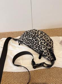 时尚女士斜肩胸包腰包休闲斜挎包 - 彩色 - 查看 6