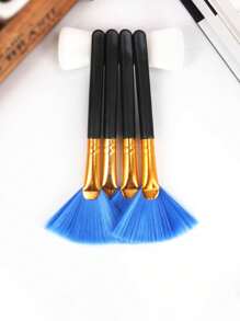 4 件装多用途扇形除尘键盘刷，扇形软键盘刷，电脑键盘剃须刀相机除尘工具，镜头手机剃须刀清洁除尘刷，数码产品清洁刷，清洁用品，清洁工具，方便，适合家庭必备小工具，返校用品 - 彩色 - 查看 7