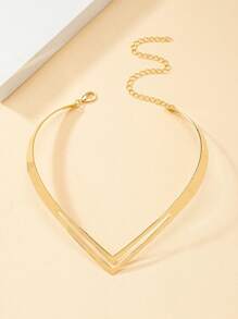 1pc Asymmetrical Geometry Vintage Exaggerate Personalized High-End Fashion Choker