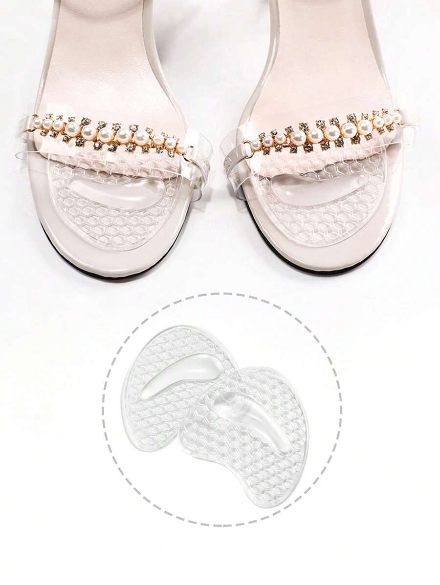 Plantillas Autoadhesivas Para Tacones Altos Ouligay - 2 Pares, Piel Suave, Antideslizantes, Talla 39