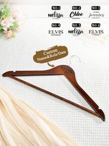 قطعة واحدة من شماعة مخصصة بالاسم والدور، شماعة زفاف مخصصة بالاسم والدور، شماعة زفاف مخصصة، شماعة اسم ودور مخصصة، شماعة مخصصة، شماعة زفاف لوكيل العريس، شماعة بدلة العريس، اقتراح وصيفة العروس، شماعة فستان الزفاف، هدايا رجل الشرف، ديكور الزفاف، شماعة خشبية، مثالية للأعياد والزفاف، هدية للأزواج، هدية للأصدقاء المقربين، للصديقة، للصديق، للزملاء، هدية للرجل/المرأة، منزل مع حلول ميسرة، جو دافئ، المنزل والمعيشة، شماعات وأرفف مخصصة