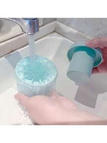 Molde para cubitos de hielo, Bandeja de cubitos de hielo de silicona, Molde cilíndrico para cubitos de hielo para uso doméstico