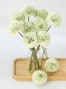 1/4/8 bông hoa cúc xanh nhân tạo, bó hoa cẩm tú cầu bồ công anh làm quà tặng, trang trí mùa xuân, trang trí nhà cửa, trang trí phòng ăn/phòng khách/phòng/phòng ngủ, trang trí bình hoa, trang trí đám cưới. - màu xanh lá - Xem 1