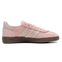 Adidas Originals HANDBALL SPEZIAL W Low-Top Sneakers, Women's Casual Student Training Shoes For Daily Wear & Travel, JI2646 - Miracle Purple Powder/alumina Brown/resin Yellow - View 2
