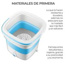 Mini Lavadora Portátil Plegable 24L - Multicolor - Ver 7