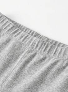 mini bala Young Girls' Thick Thermal Lined Leggings, Warm Winter Base Layer Pants
